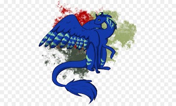 Marine mammal Illustration Clip art Cobalt blue Fish - anitsocial pattern 