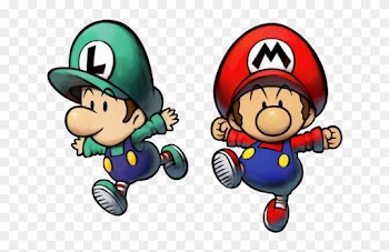 Mario Clipart Mario And Luigi - Mario Luigi Partners In Time Baby