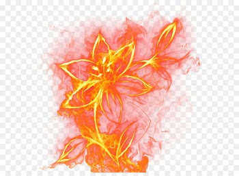 Mario Fire Flower - Beautiful Fire Flower PNG Clipart Picture 