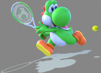 Mario Tennis Aces Transparent
