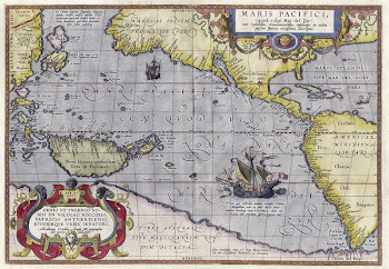 Maris Pacifici by Abraham Ortelius. | Free Photo - rawpixel