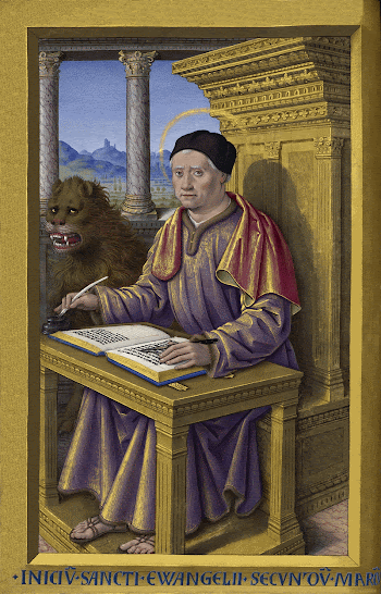 Mark the Evangelist, miniature from the Grandes | Free Photo - rawpixel