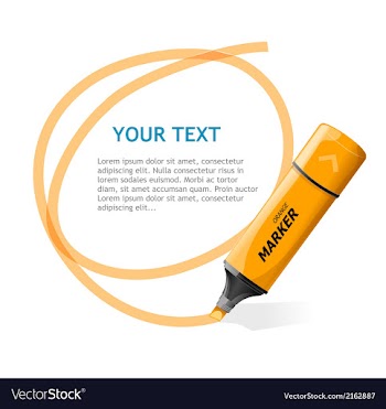  					Marker text box vector image														