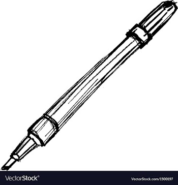 Marker vector image
