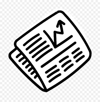 market icon news icon newspaper icon