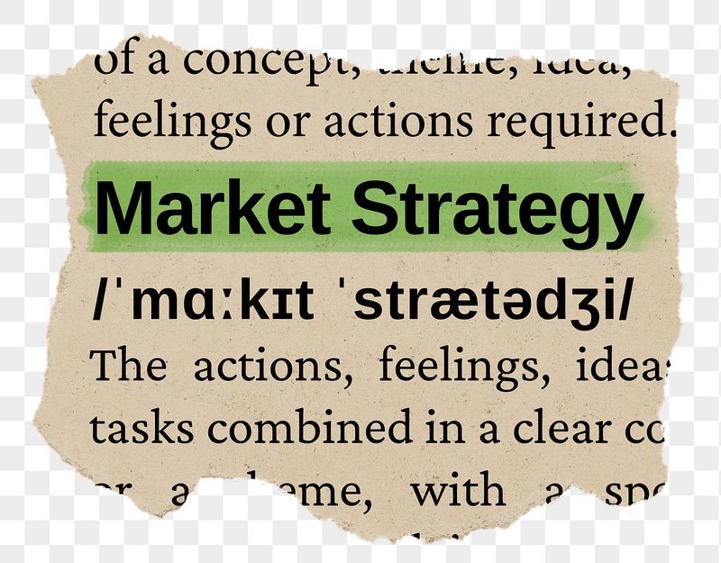 Market strategy png word sticker, | Free PNG - rawpixel