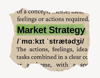Market strategy ripped dictionary, editable | Free PSD - rawpixel