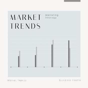 Market trends Instagram post template, | Free PSD Template - rawpixel