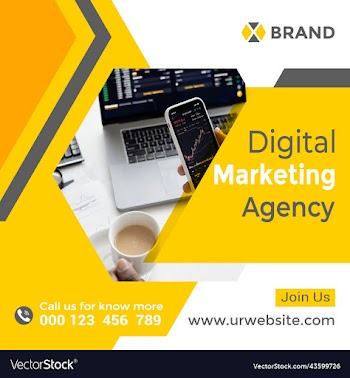 marketing agency and corporate ad banner