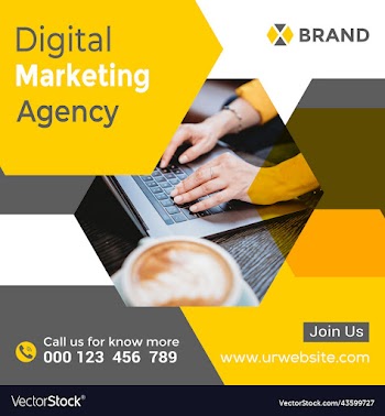 marketing agency and corporate ad banner