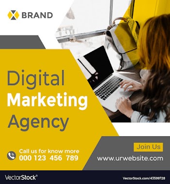 marketing agency and corporate ad banner