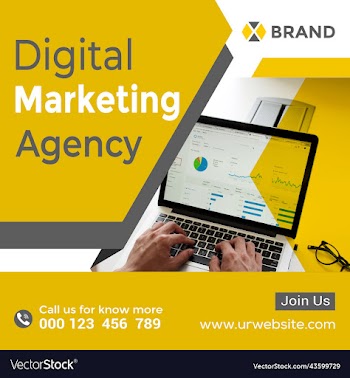 marketing agency and corporate ad banner
