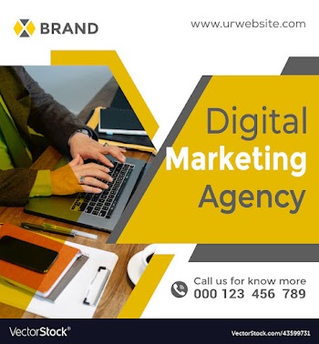 marketing agency and corporate ad banner