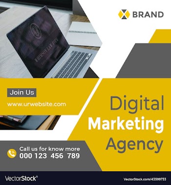 marketing agency and corporate ad banner