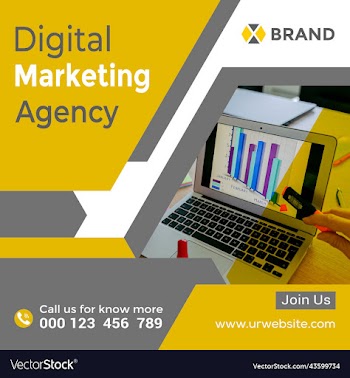 marketing agency and corporate ad banner
