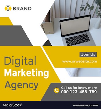 marketing agency and corporate ad banner