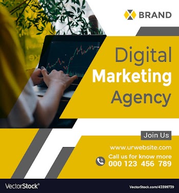 marketing agency and corporate ad banner