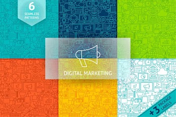 Marketing Line Tile Patterns