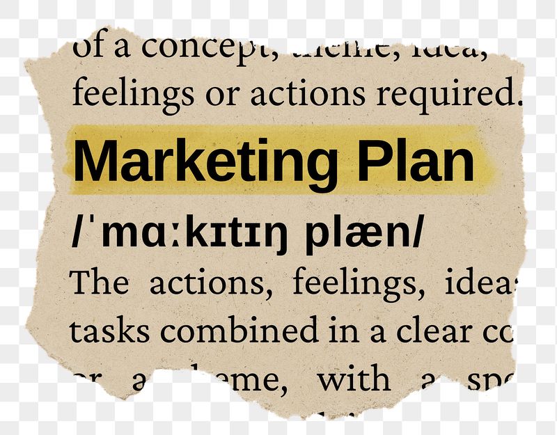 Marketing plan png word sticker, | Free PNG - rawpixel