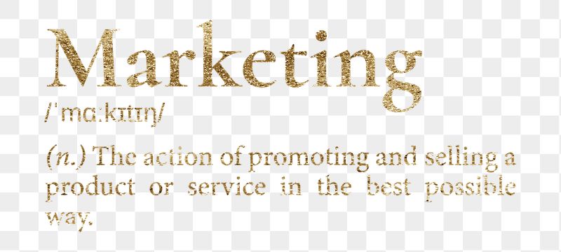 Marketing png dictionary word sticker, | Free PNG - rawpixel