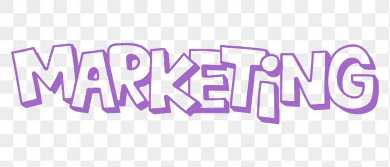 Marketing png word sticker, handwritten | Free PNG - rawpixel