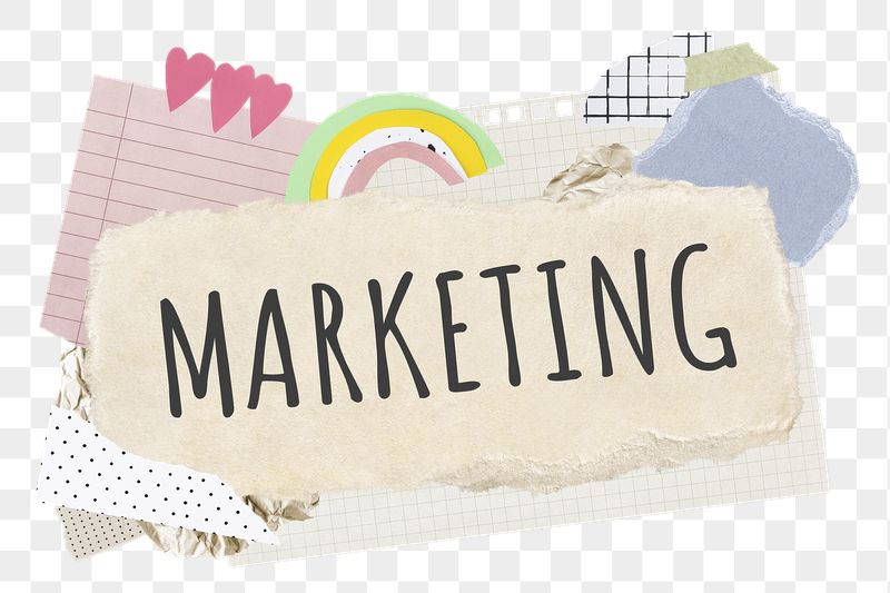 Marketing png word sticker typography, | Free PNG - rawpixel