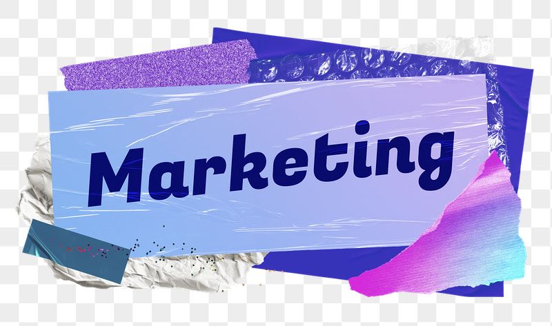 Marketing png word sticker typography, | Free PNG - rawpixel