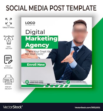 marketing social media post