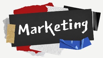 Marketing word typography, aesthetic paper | Free PSD - rawpixel