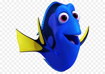 Marlin Crush Clip art - Finding Dory Dory Transparent PNG Clip Art Image 