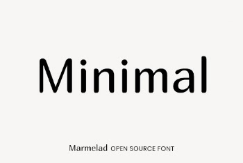 Marmelad open source font by Cyreal | Free Font Add-on - rawpixel