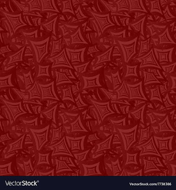 Maroon seamless curved rectangle pattern vector image
