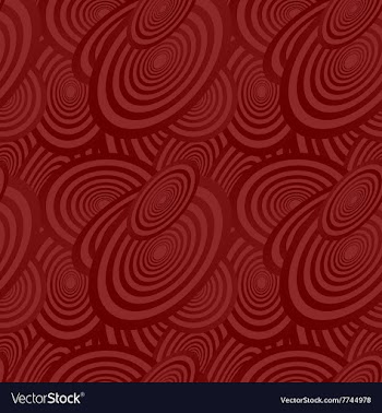 Maroon seamless ellipse pattern background vector image