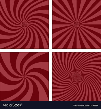 Maroon spiral background set vector image