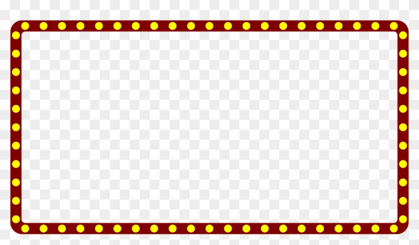 Marquee Lights Cliparts - Marquee Sign Transparent Background