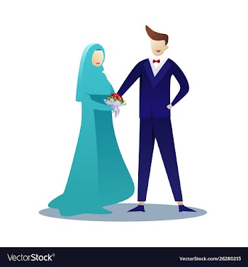Marriage ceremony day vector image