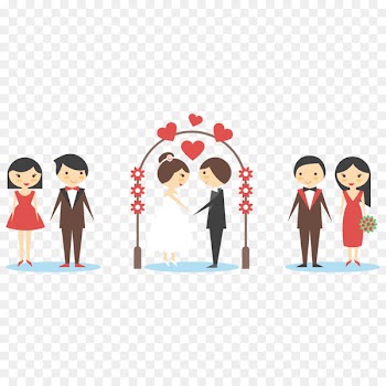 Marriage couple Wedding Bride - Wedding in vector 