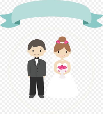 Marriage Engagement Bridegroom - Vector ring in the bride and groom 