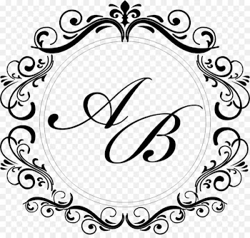 Marriage Monogram Engagement Convite Idea - monograma 