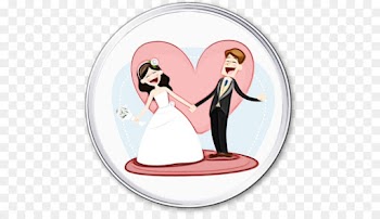 Marriage, Tshirt, Bride, Cartoon, Heart PNG