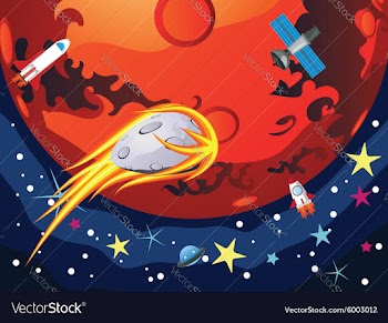 Mars Planet3 vector image