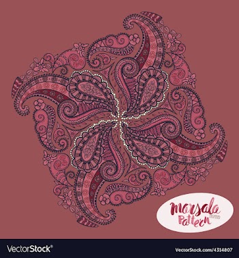marsala inspired trendy patternfashionable