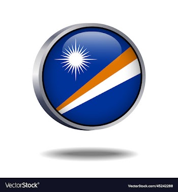 marshall islands flag button