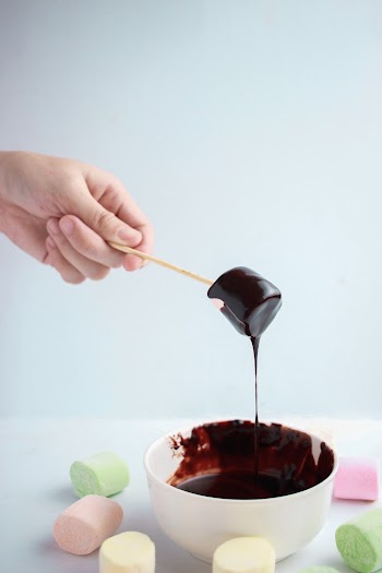 Marshmallow Covered with Chocolate