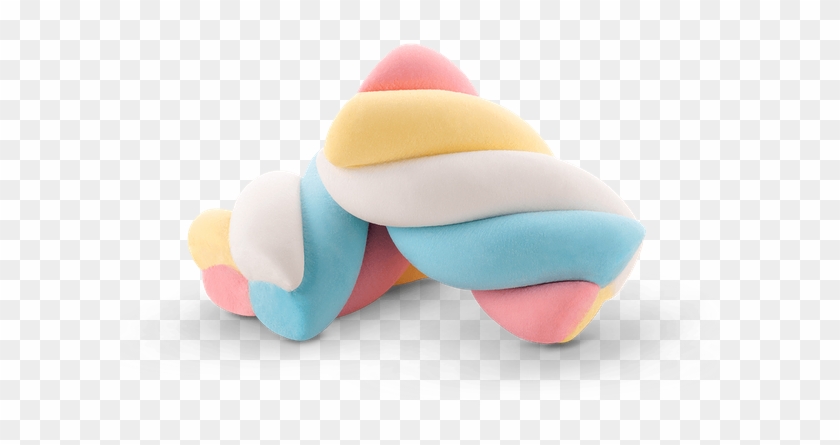 Marshmallow Twist Azul Rosa Amarelo Branco - Machimelo Png