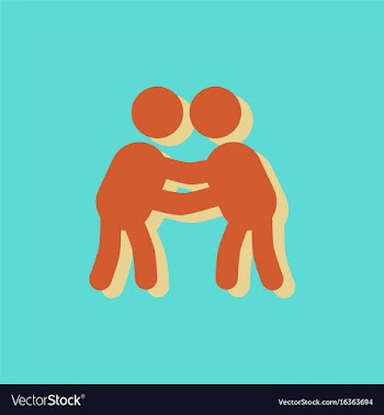 Martial arts judo karate fight athletes sportsman vector image