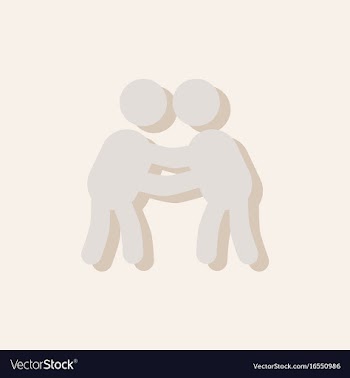 Martial arts judo karate fight athletes sportsman vector image
