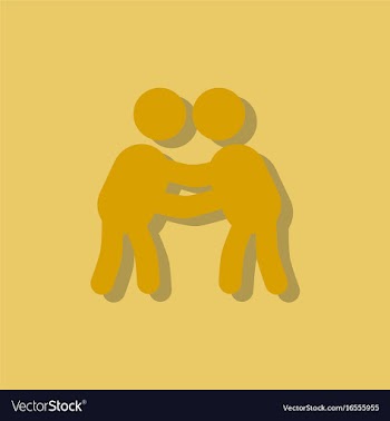 Martial arts judo karate fight athletes sportsman vector image