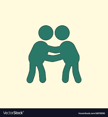 Martial arts judo karate fight athletes sportsman vector image
