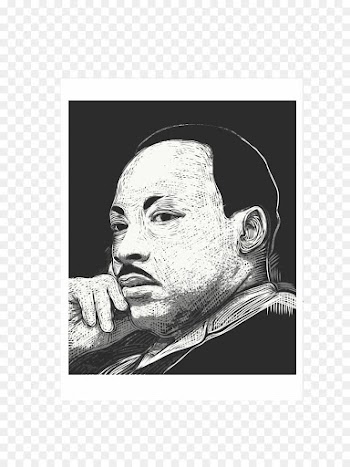 Martin Luther King Jr, Drawing, I Have A Dream, Head, Art PNG
